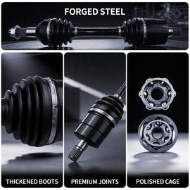 AXLCORE 2 PCS Rear Right CV Axle Shaft for Can-Am Outlander 1000 4X4 EFI DPS / XMR / XT / XTP 2013-2015 Replaces 705500983 705501486 - 0