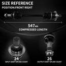AXLCORE 2 PCS Front Right CV Axle Shaft for Arctic Cat 0502812 1502344 1502800 1502874-3