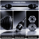 AXLCORE 2 PCS Rear Left &amp; Right CV Axle Shaft for Polaris Sportsman 850 2015–2024 Replaces 1332642 1332809-2