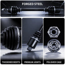AXLCORE 2 PCS Front Left & Right CV Axle Shaft for Polaris Ranger XP 1000 2017-2020 Replaces 1332637-2