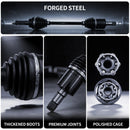 AXLCORE 2 PCS Rear Right CV Axle Shaft for Polaris 1332722 1332877 1332504 1332576 1332648 2204858-2