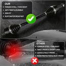 AXLCORE 2 PCS Rear Left &amp; Right CV Axle Shaft for Polaris Sportsman 850 2015–2024 Replaces 1332642 1332809-4