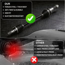 AXLCORE 2 PCS Rear Left & Right CV Axle Shaft for Yamaha Viking 700 YXM700 2014-2022 Replaces 1XD-F531H-00-00 1XDF531H0000-4